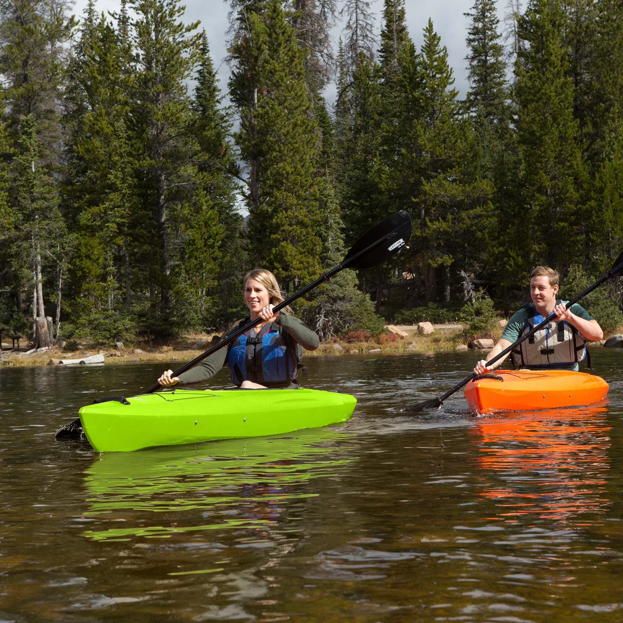 90766 Revel 10 Sit-Inside Kayak Lime Green