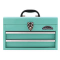 14 In. Green 2-Drawer Hand Tool Box