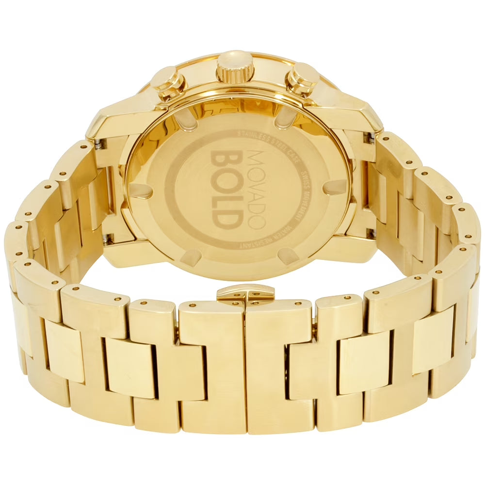 Bold Quartz Movement Champagne Dial Men'S Watch 3600278