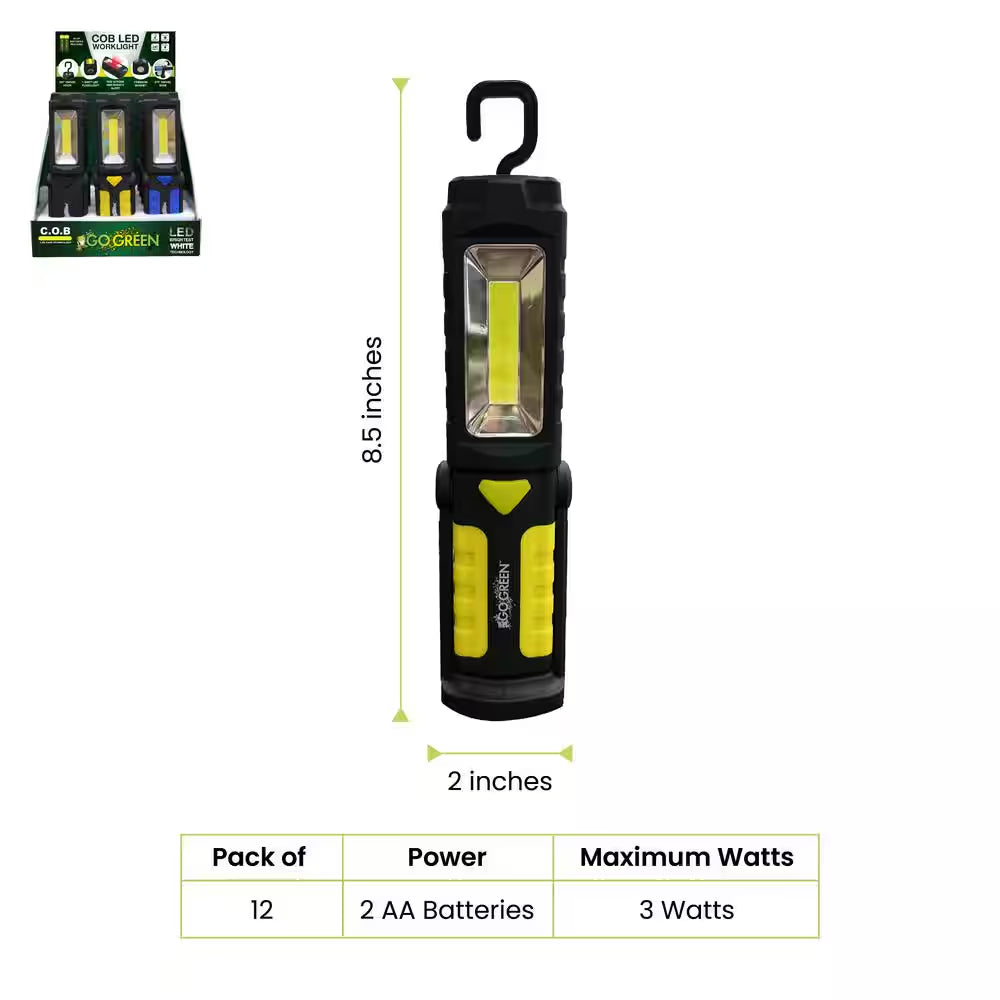 COB LED Worklight Display (12-Piece)