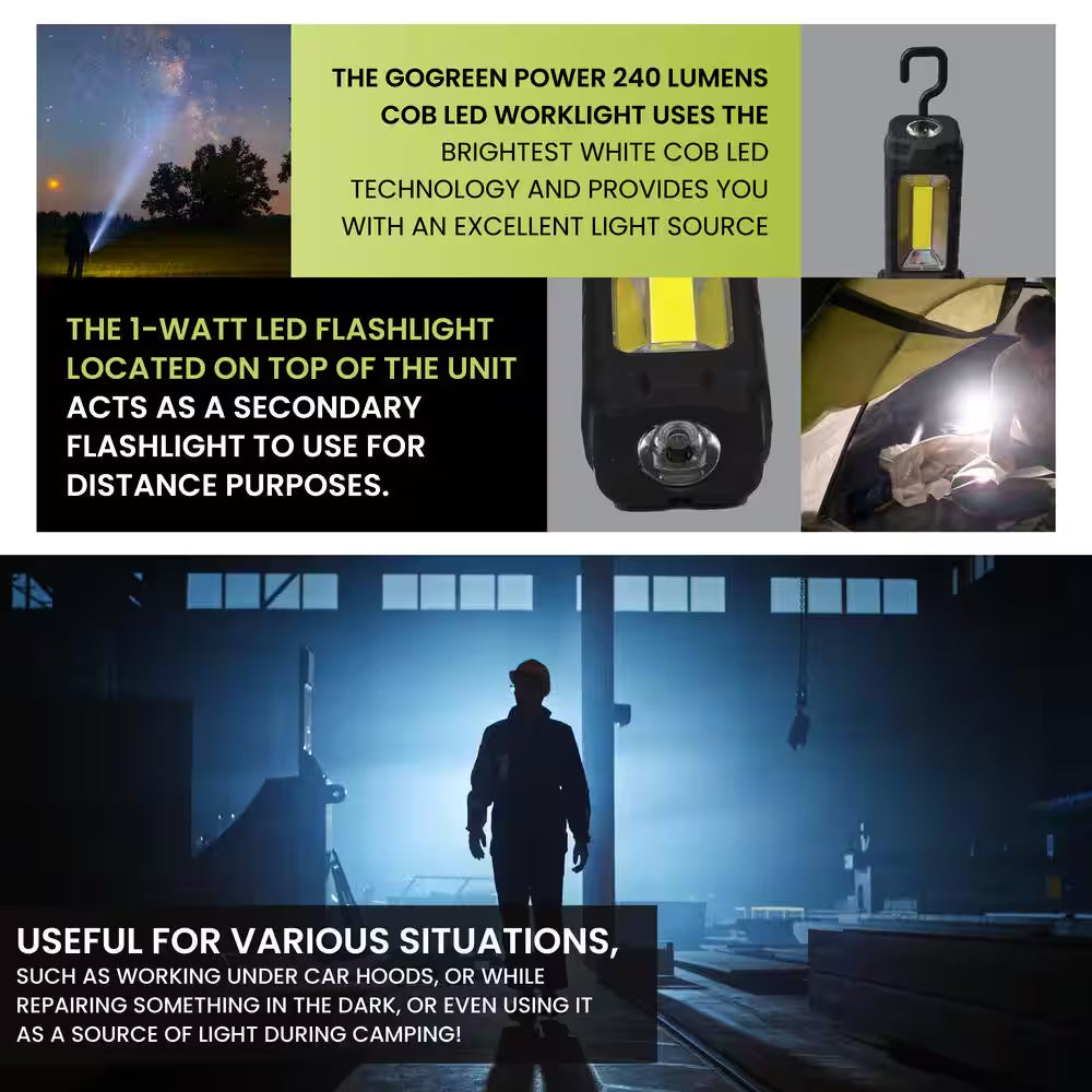 COB LED Worklight Display (12-Piece)