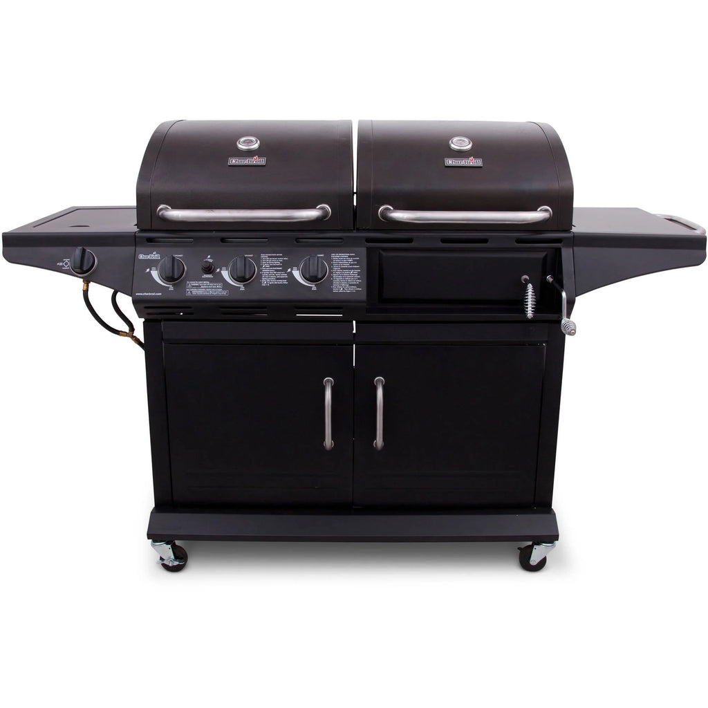 Deluxe Charcoal & Gas Combo Grill